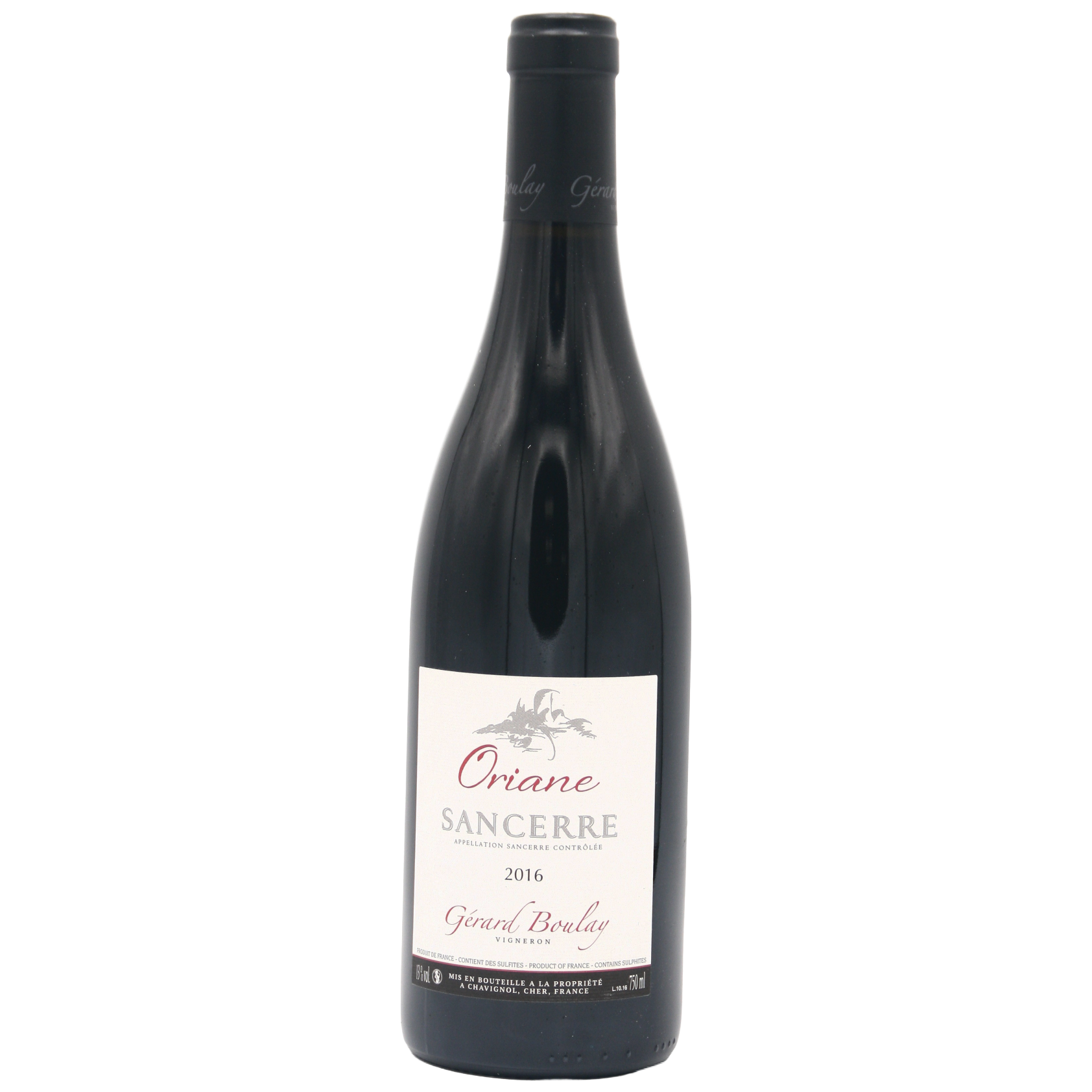 Domaine Gérard Boulay Sancerre Oriane Rouge 2016
