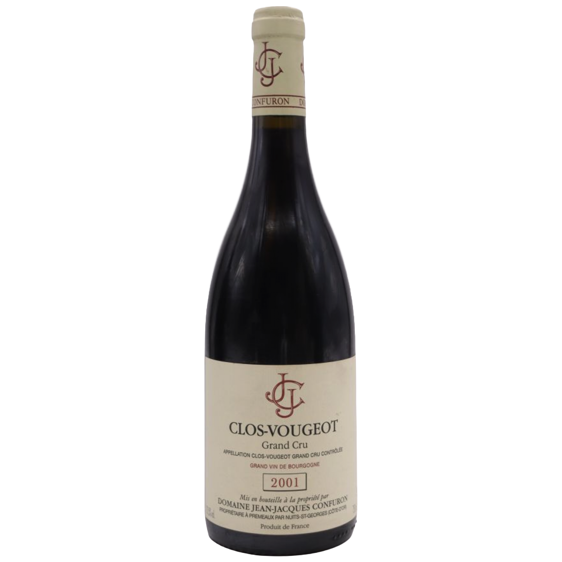 Domaine Jean-Jacques Confuron Clos de Vougeot Grand Cru 2018