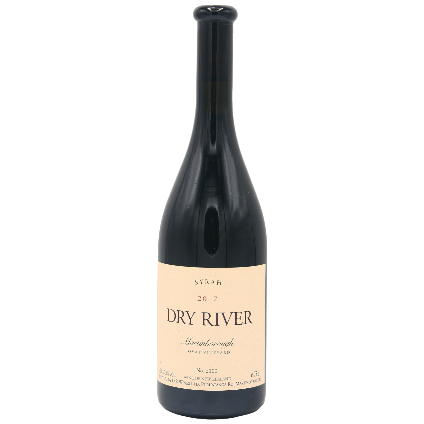 Dry River Martinborough Syrah Lovat Vineyard 2017