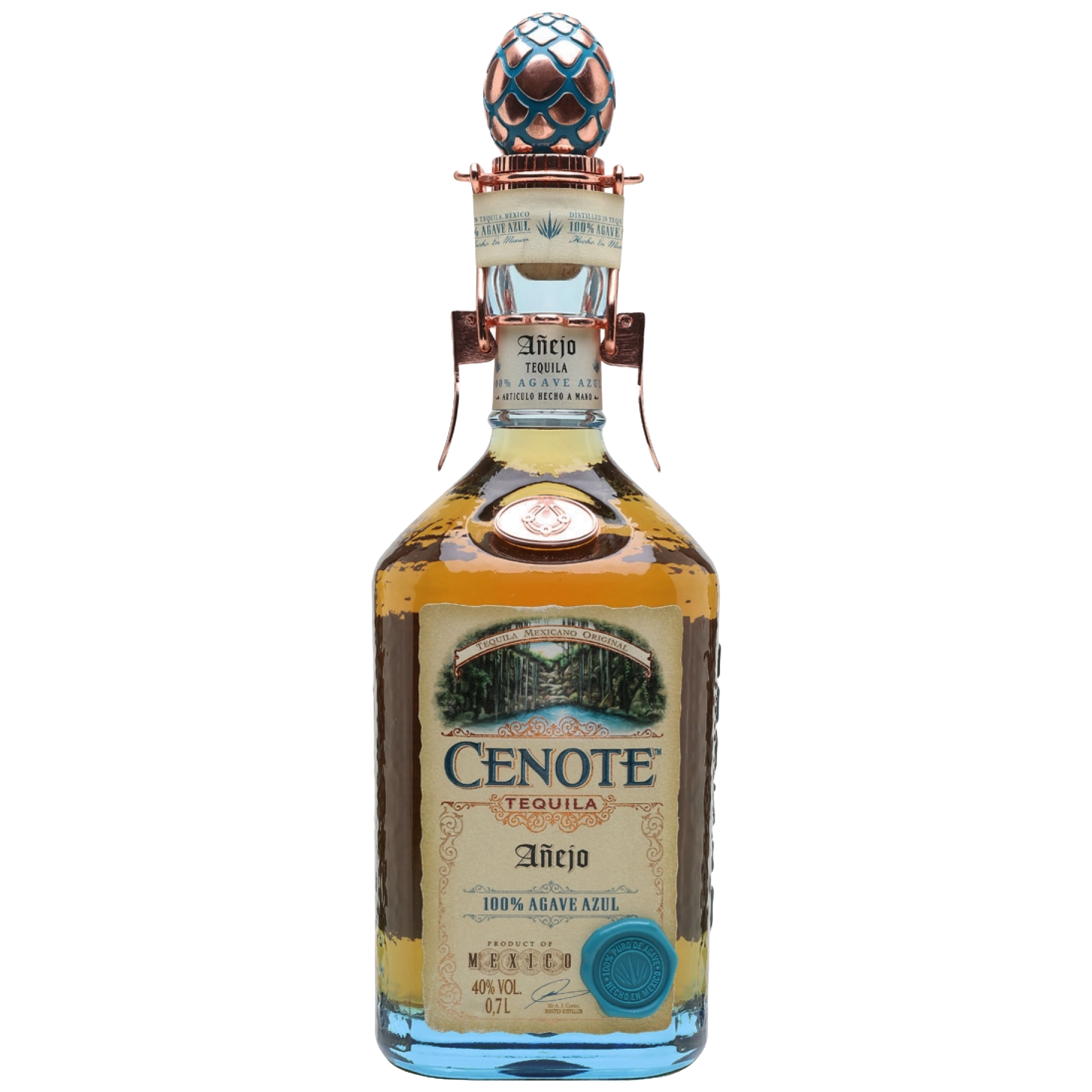 Cenote Tequila Añejo 70 cl
