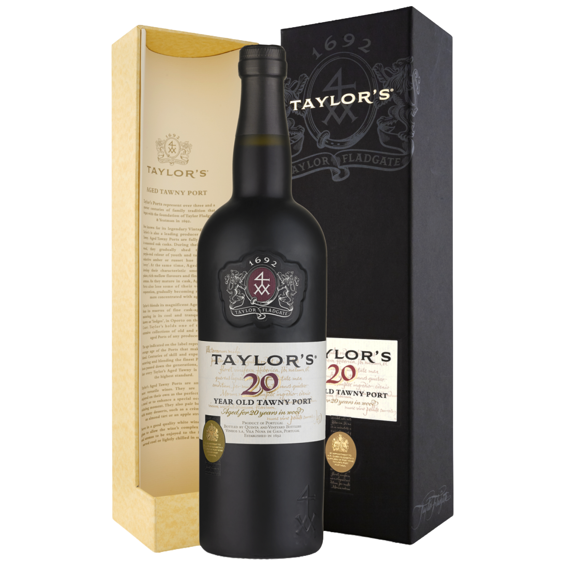 Taylor's 20 Year Old Tawny in zwarte luxe etui