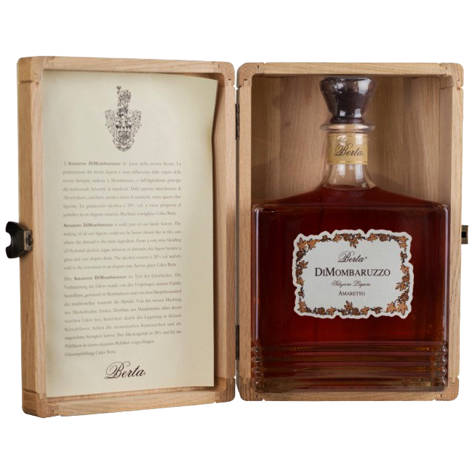 Distillerie Berta Amaretto DiMombaruzzo 150cl.