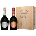 Laurent Perrier Cuvée Rosé & Blanc de Blancs in geschenkverpakking 2fl.