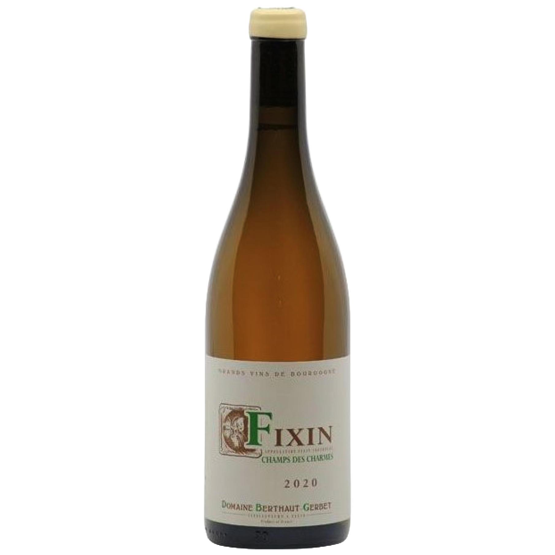 Domaine Berthaut-Gerbet Fixin Champs des Carmes Blanc 2020