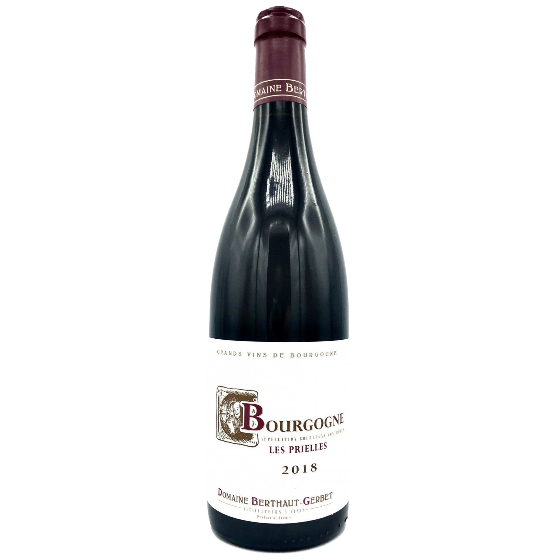 Domaine Berthaut-Gerbet Bourgogne rouge Les Prielles 2020