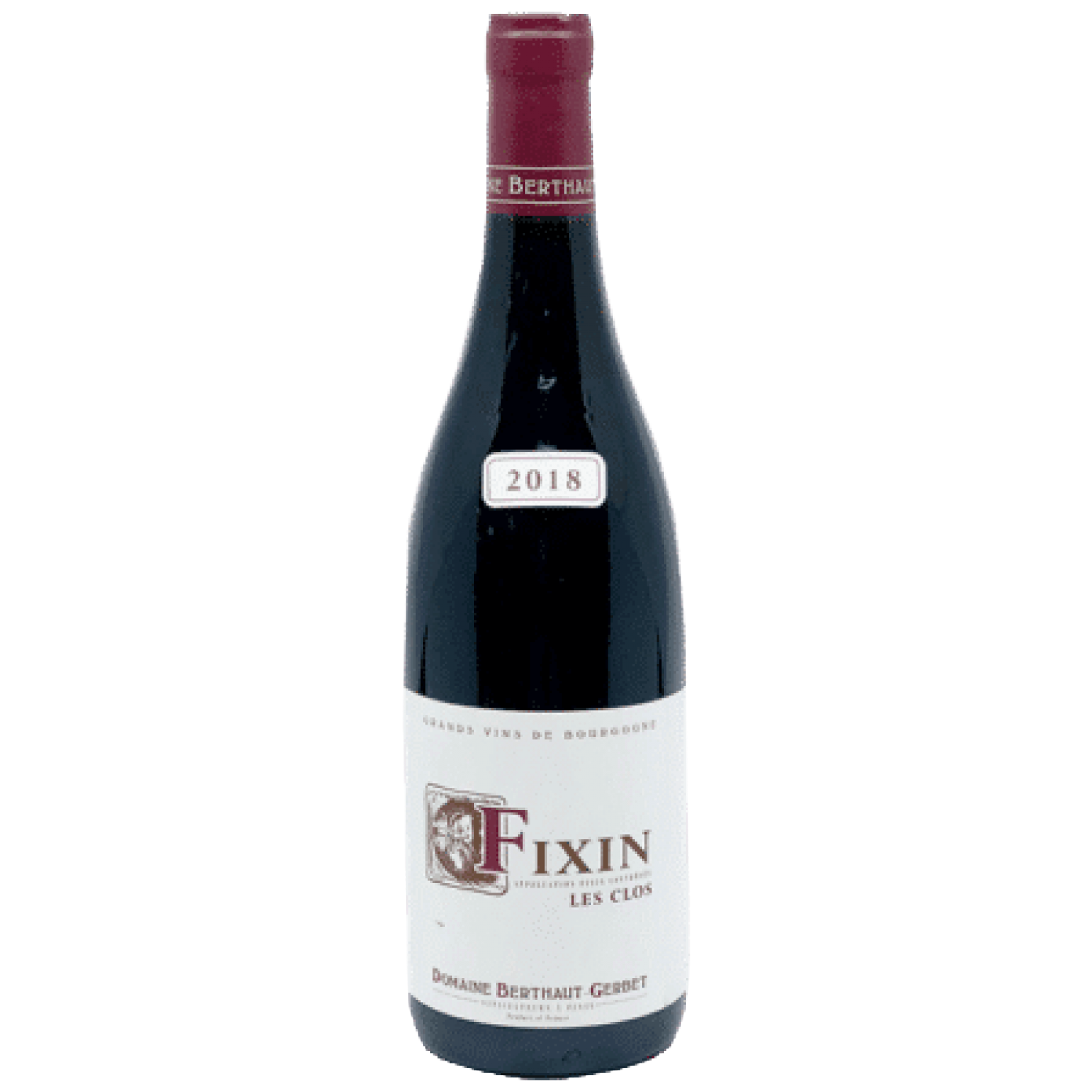Domaine Berthaut-Gerbet Fixin Les Clos 2020