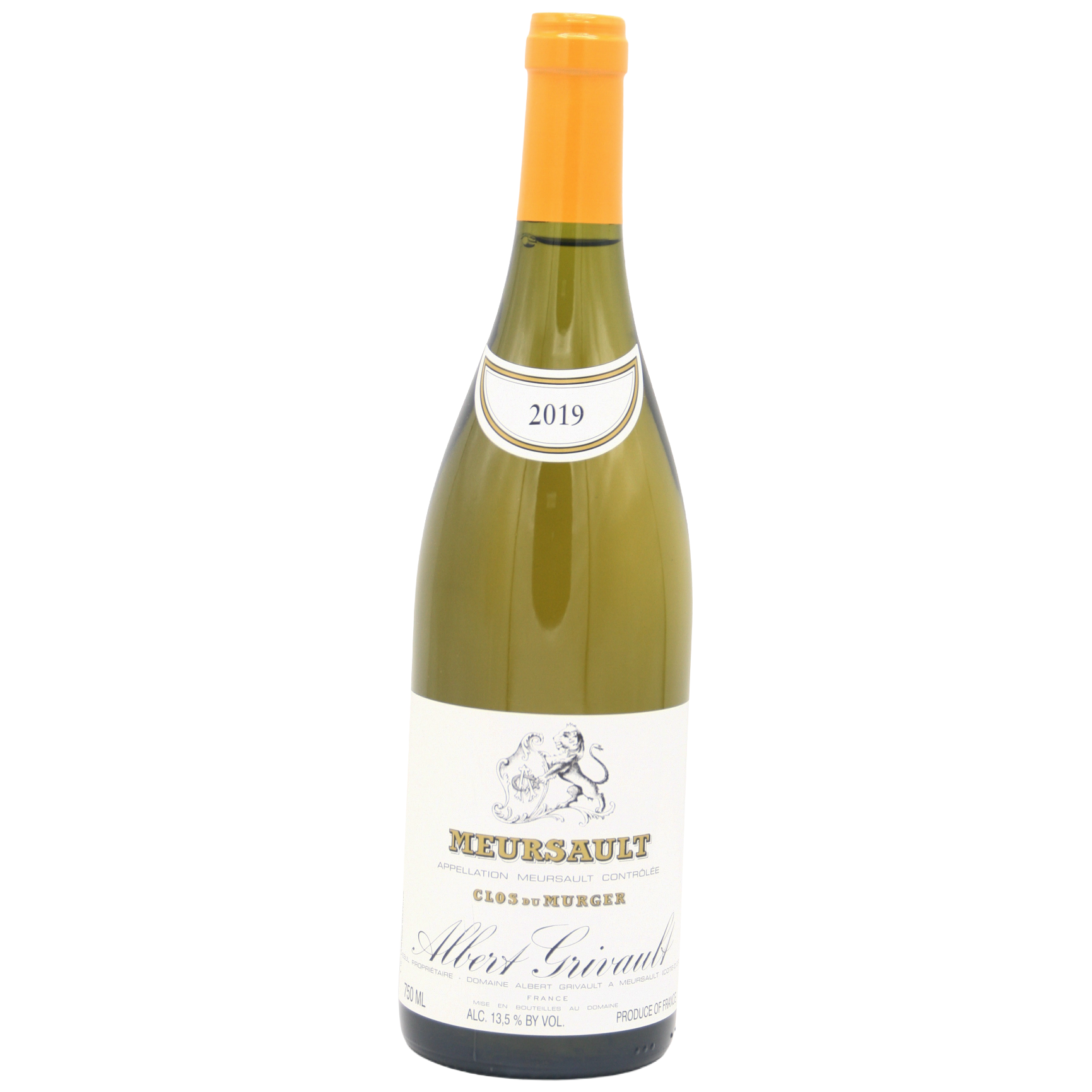 Domaine Albert Grivault Meursault Clos du Murger 2020