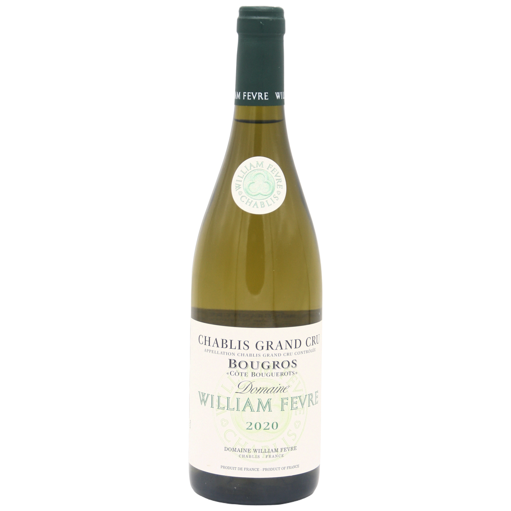 William Fevre - Chablis Grand Cru 'Bougrots' cote Bougerots 2020