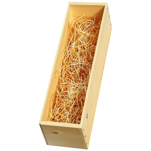 Houten geschenkkist 1x Mousserend/Bourgogne