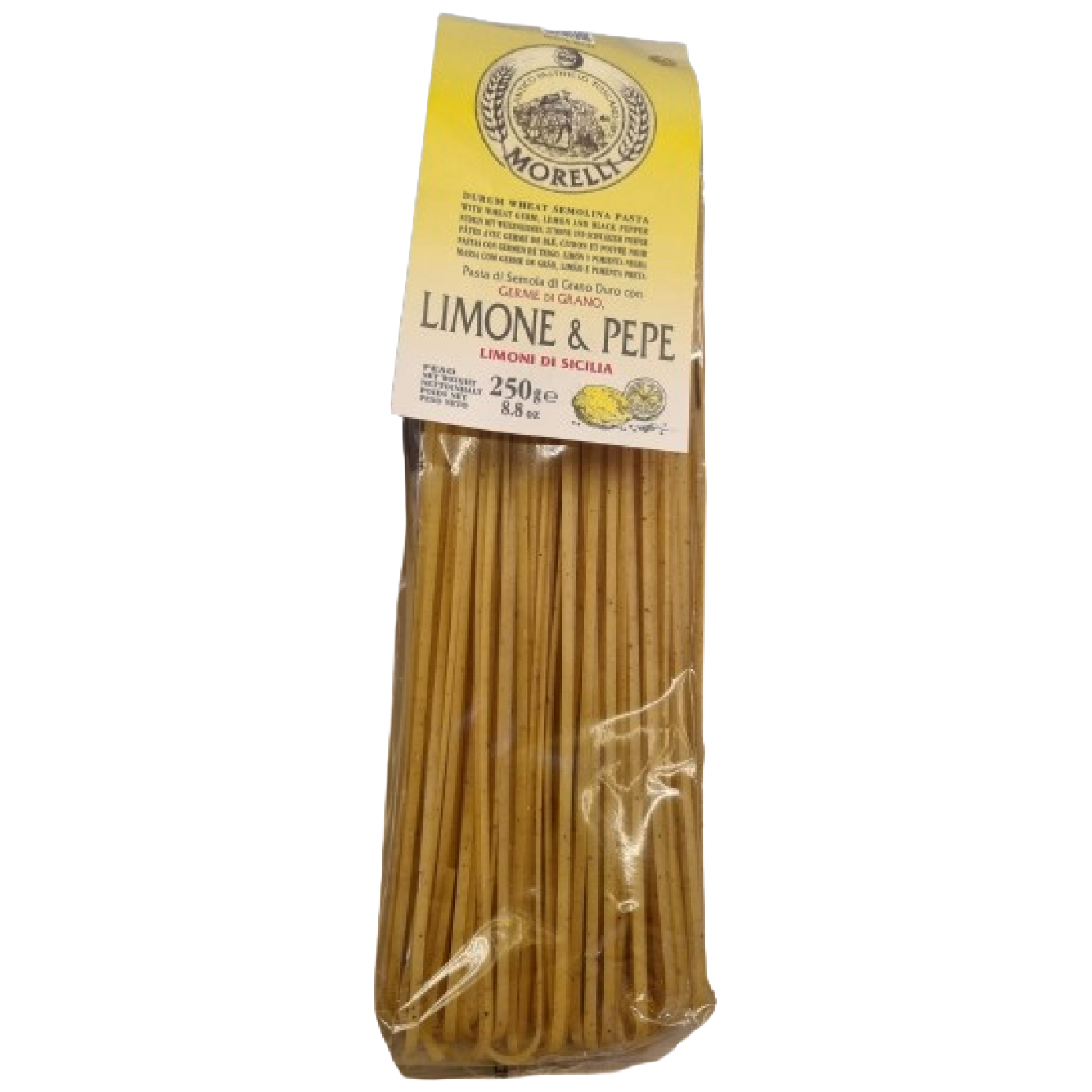 Morelli Pasta Limone & Pepe zak 250 gram
