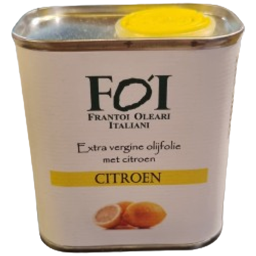 FOI Olijfolie Citroen blik 175 ml
