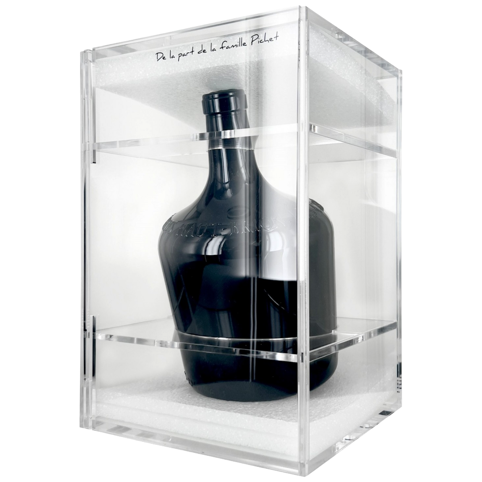 Chateau Carmes Haut brion "Coffret Marie-Jeanne special edition " 2016 (in plexiglas)