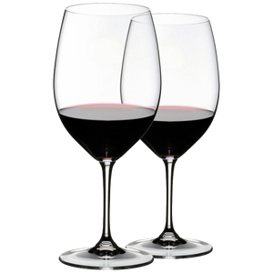 Riedel Vinum Cabernet-Merlot wijnglas met gratis poleerdoek (set van 2 glazen voor € 49,90)