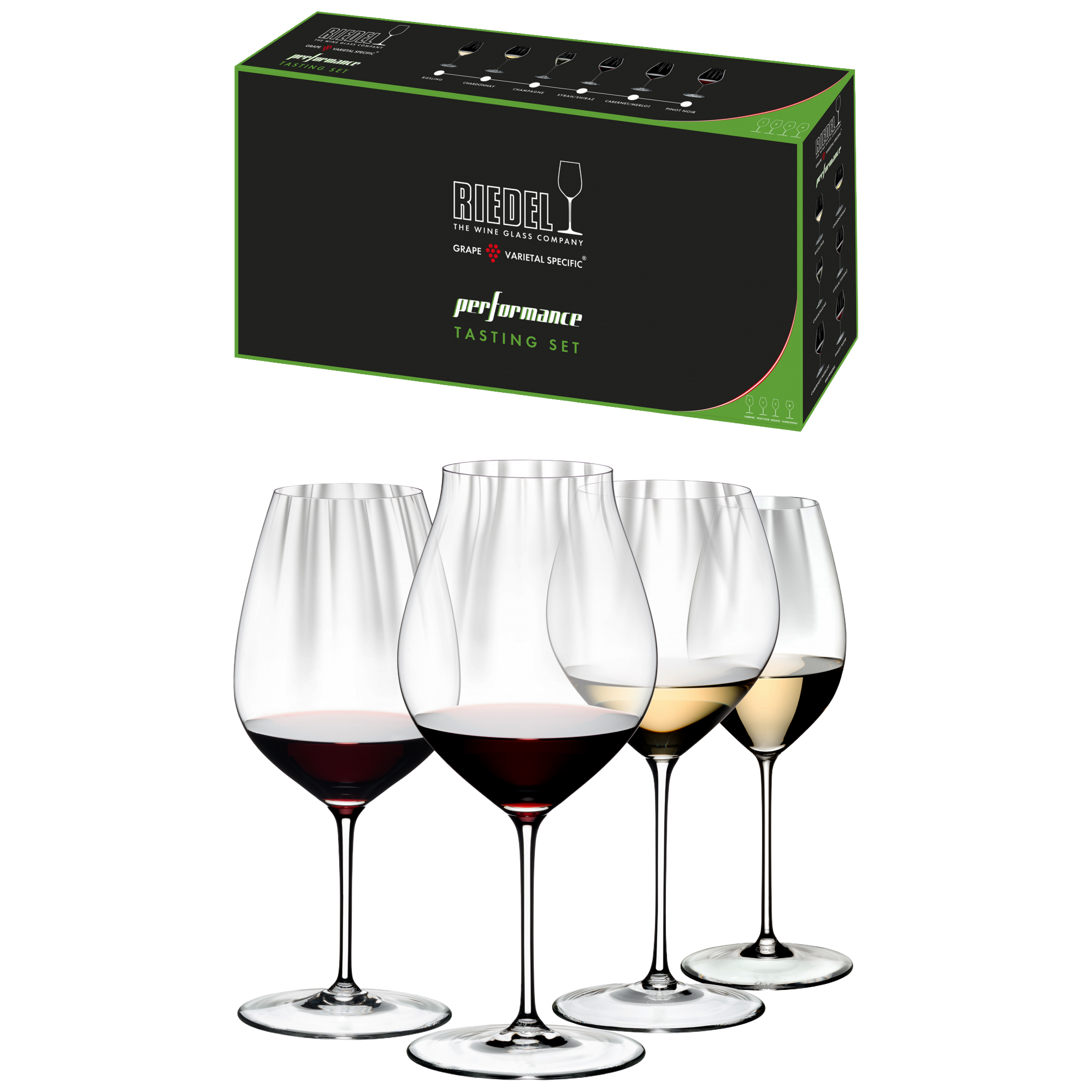 Riedel Performance Tasting Set wijnglazen (set van 4 voor € 89,90)