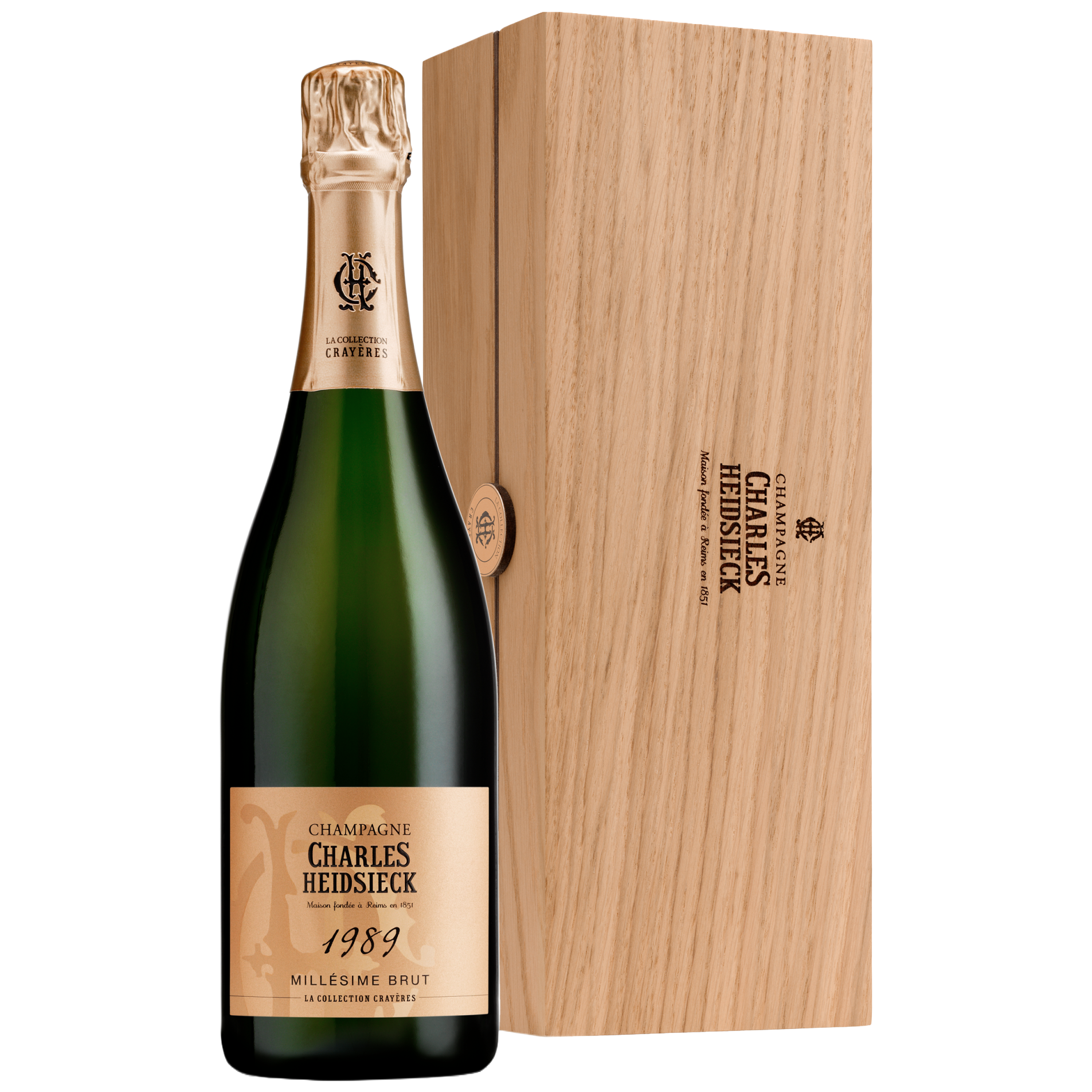 Charles Heidsieck Champagne Millésimé Brut Collection Crayères 1985