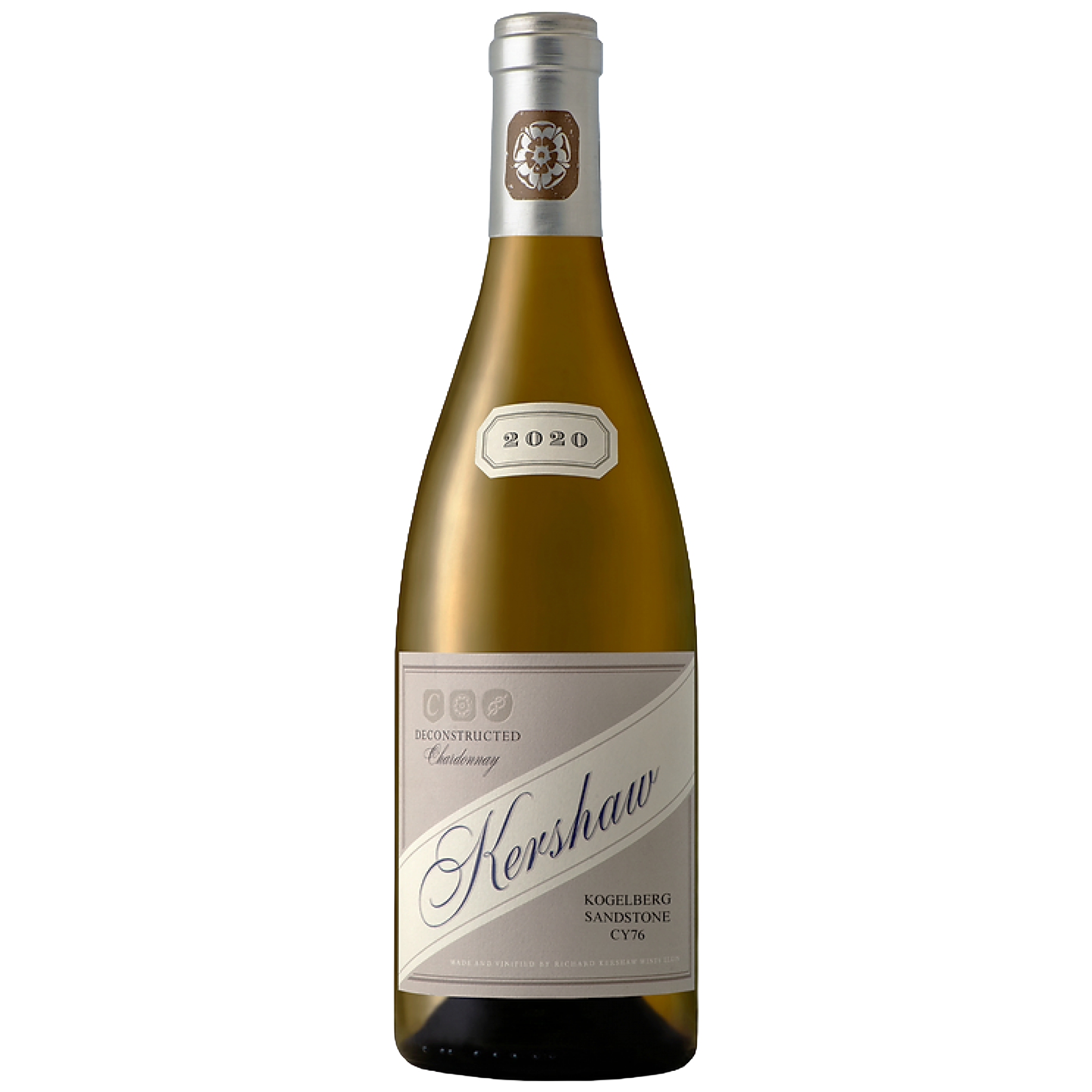 Kershaw Wines Elgin Deconstructed Valley Ridge Kogelberg Sandstone CY76 Chardonnay 2022