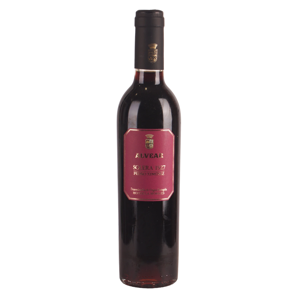 Alvear Montilla-Moriles Pedro Ximénez Solera halve fles 1927