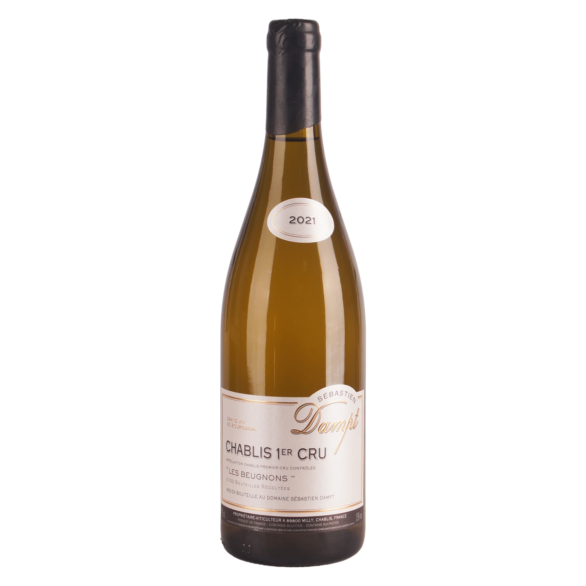Domaine Sébastien Dampt Chablis Premier Cru Beugnons 2021