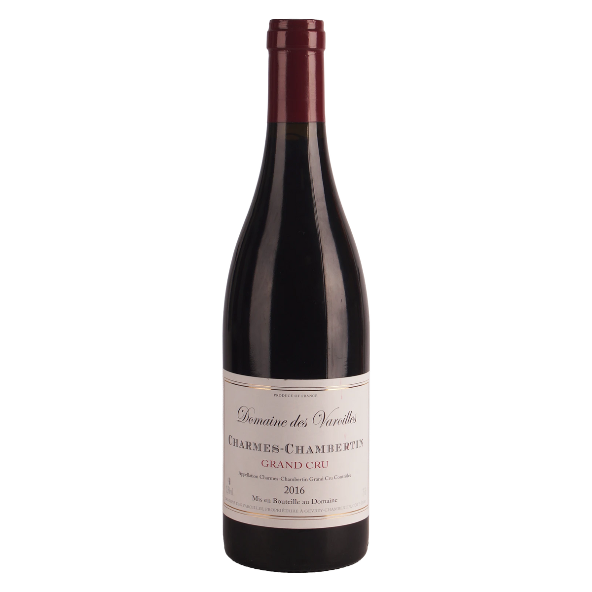 Domaine des Varoilles Charmes Chambertin 2016