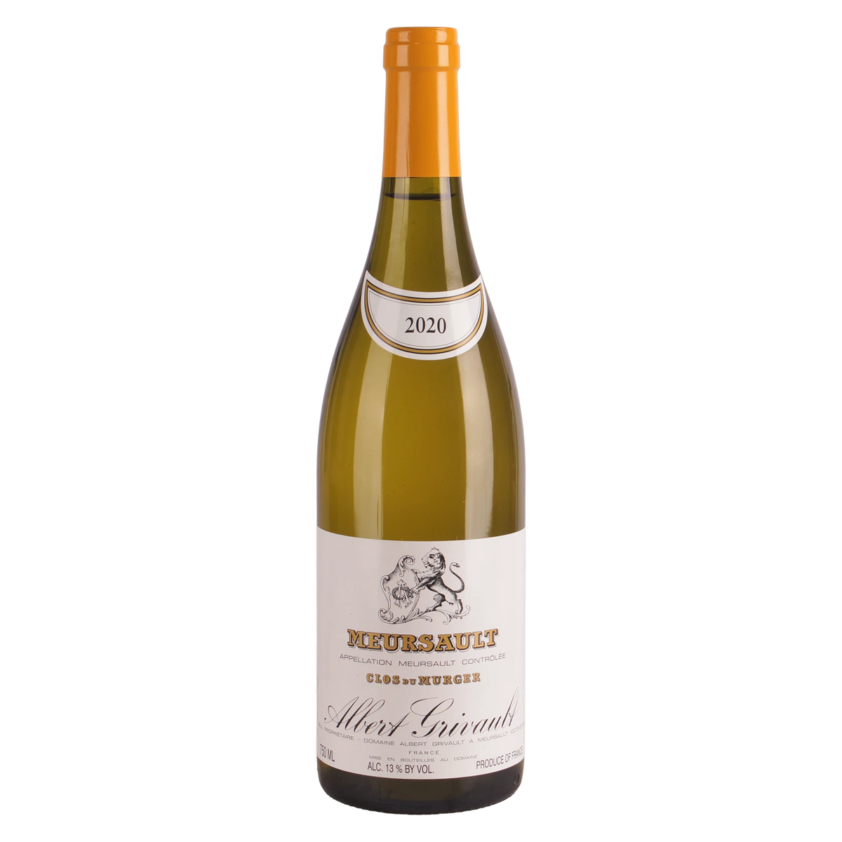 Domaine Albert Grivault Meursault Clos du Murger 2020