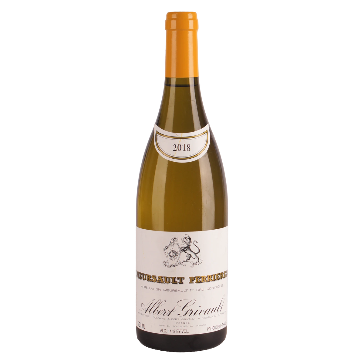 Albert Grivault Meursault Perrières 2018
