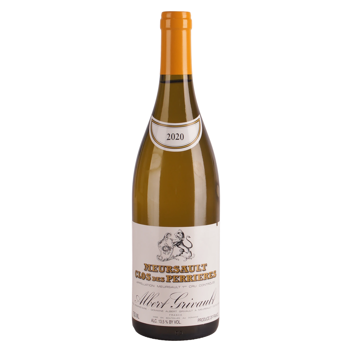 Domaine Albert Grivault Meursault Clos des Perrieres 2020