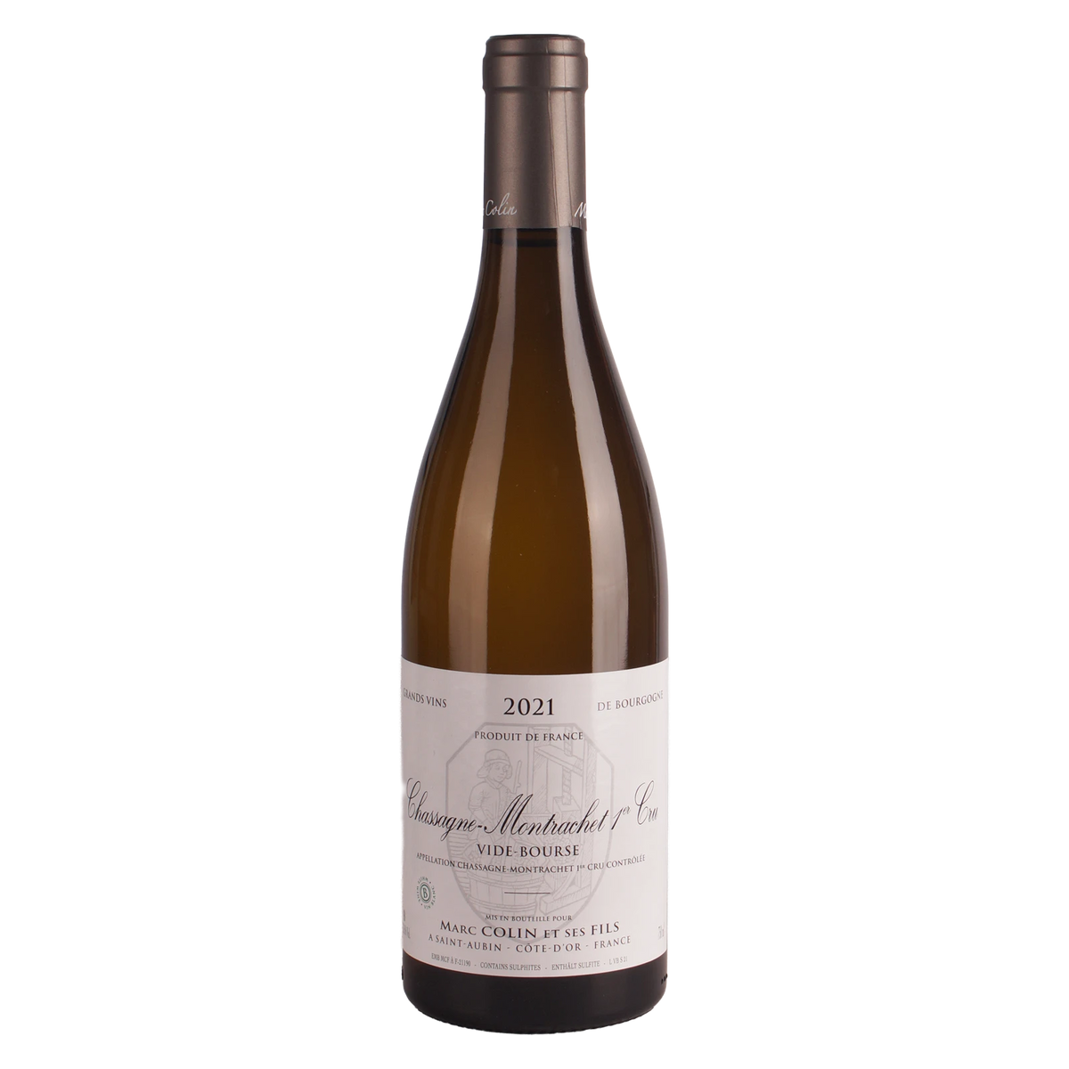 Domaine Marc Colin Chassagne Montrachet 1er Cru Vide Bourse 2021