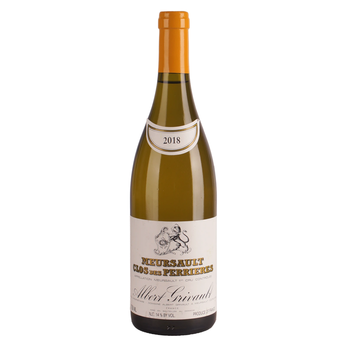 Albert Grivault Meursault Clos des Perrières 2018