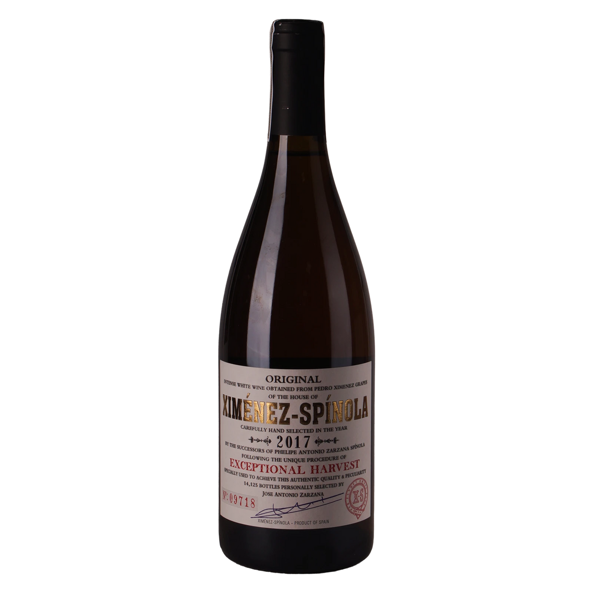 Ximénez-Spínola Exceptional Harvest P.X. 2017