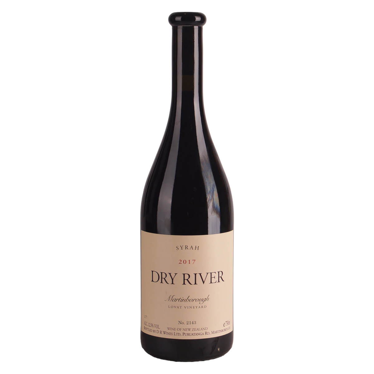 Dry River Martinborough Syrah Lovat Vineyard 2017