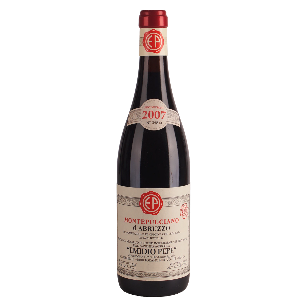 Emidio Pepe Montepulciano d'Abruzzo 2007
