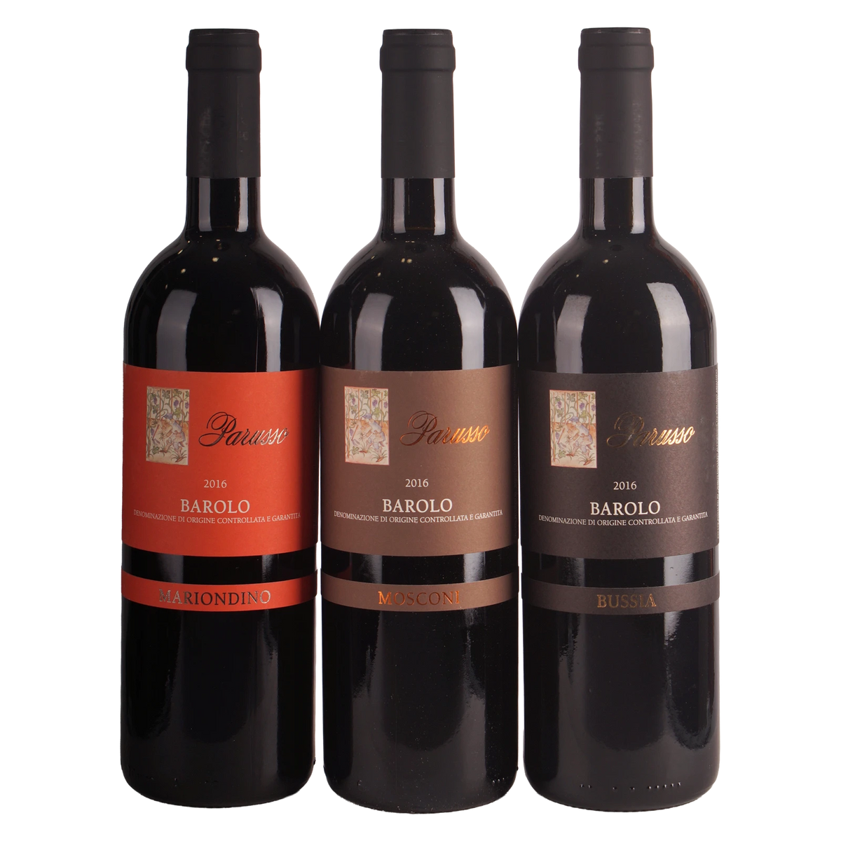 Parusso Selezione Grandivigne 2016 in houten kist