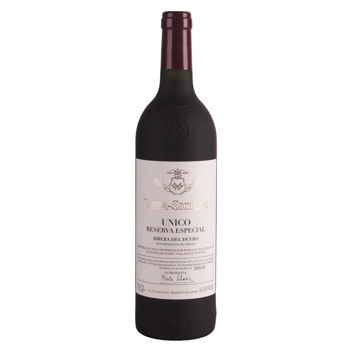 Vega Sicilia Único Reserva Especial 2009-2011-2012 release 2023