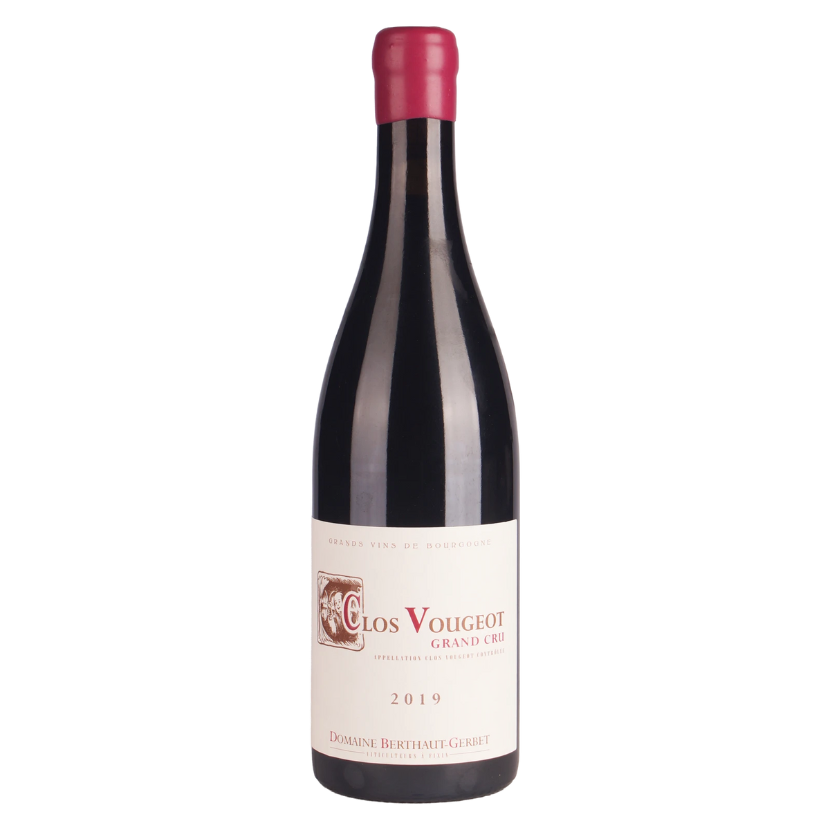 Domaine Berthaut-Gerbet Clos Vougeot Grand Cru 2019
