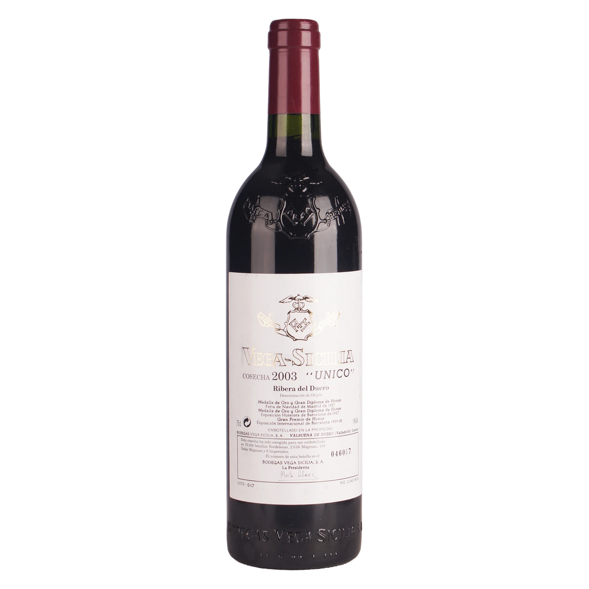 Vega Sicilia Único 2003