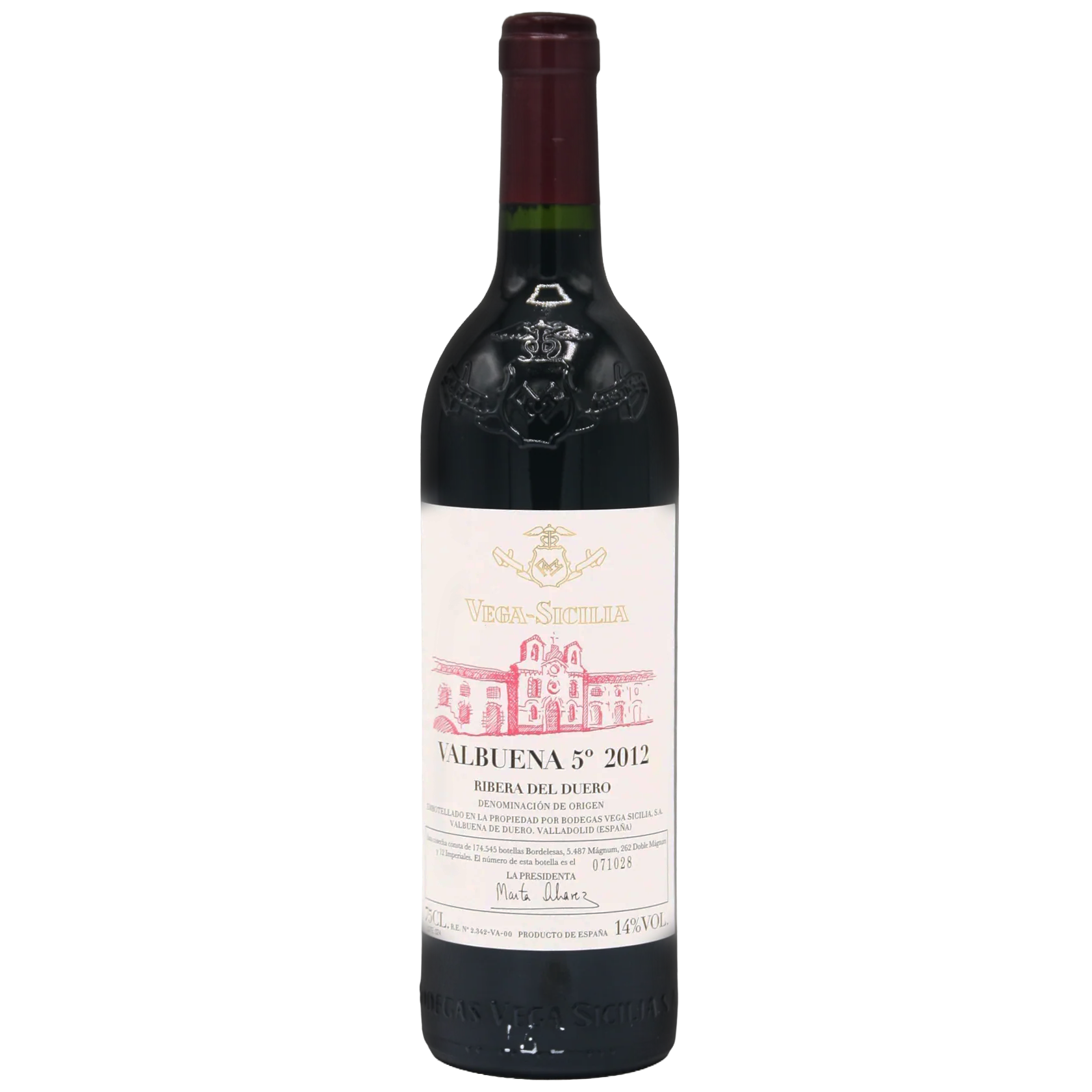 Vega Sicilia Valbuena 5 Años 2014