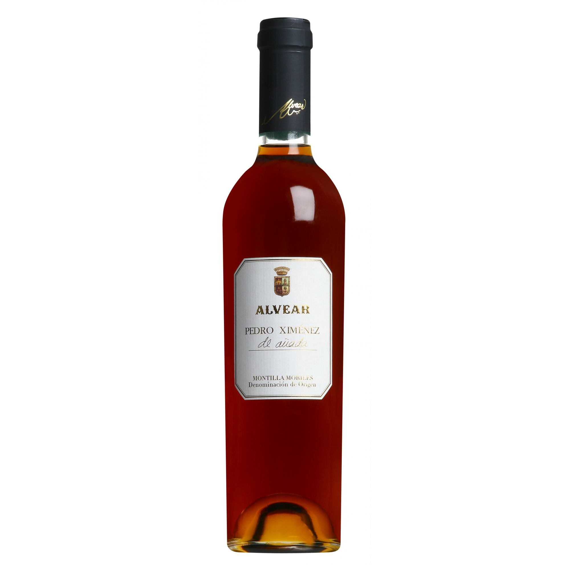 Alvear Montilla-Moriles Pedro Ximénez de Añada halve fles