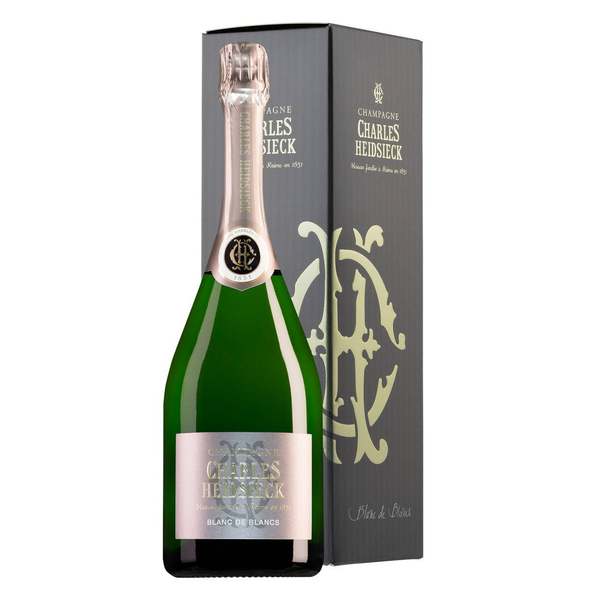 Charles Heidsieck Champagne Blanc de Blancs in geschenkdoos