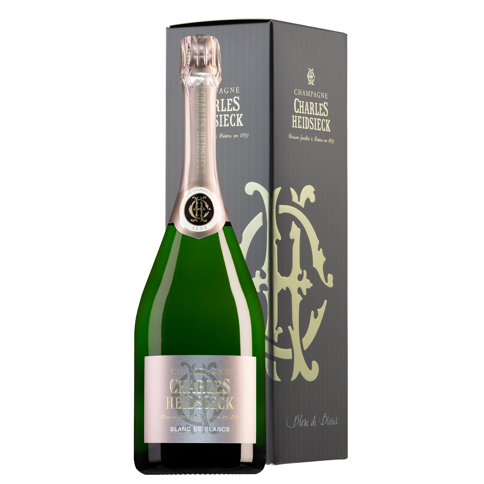 Charles Heidsieck Champagne Blanc de Blancs in geschenkdoos