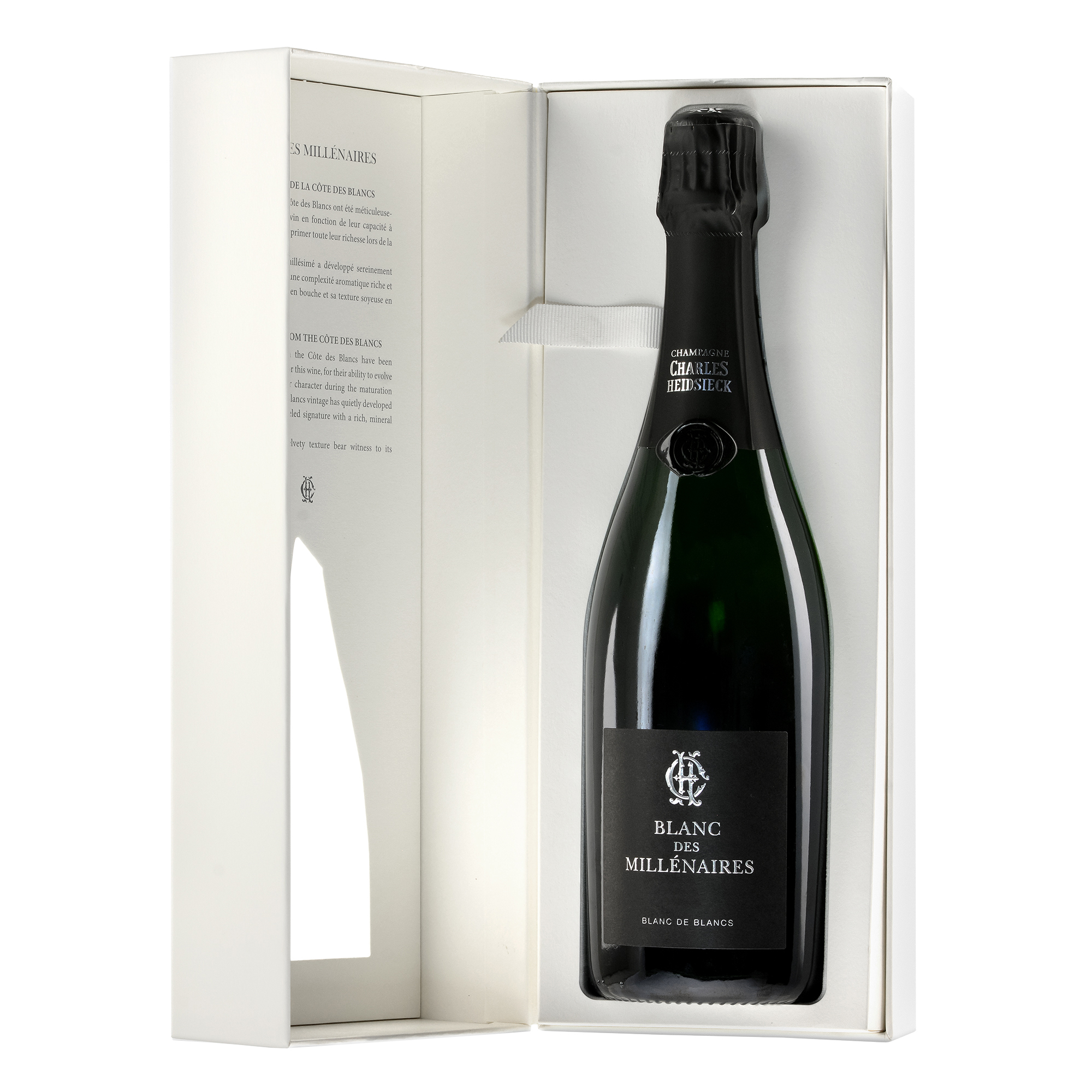 Charles Heidsieck Champagne Blanc des Millénaires in geschenkdoos