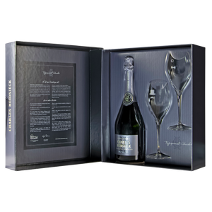 Charles Heidsieck Champagne Brut Réserve in geschenkdoos met 2 wijnglazen