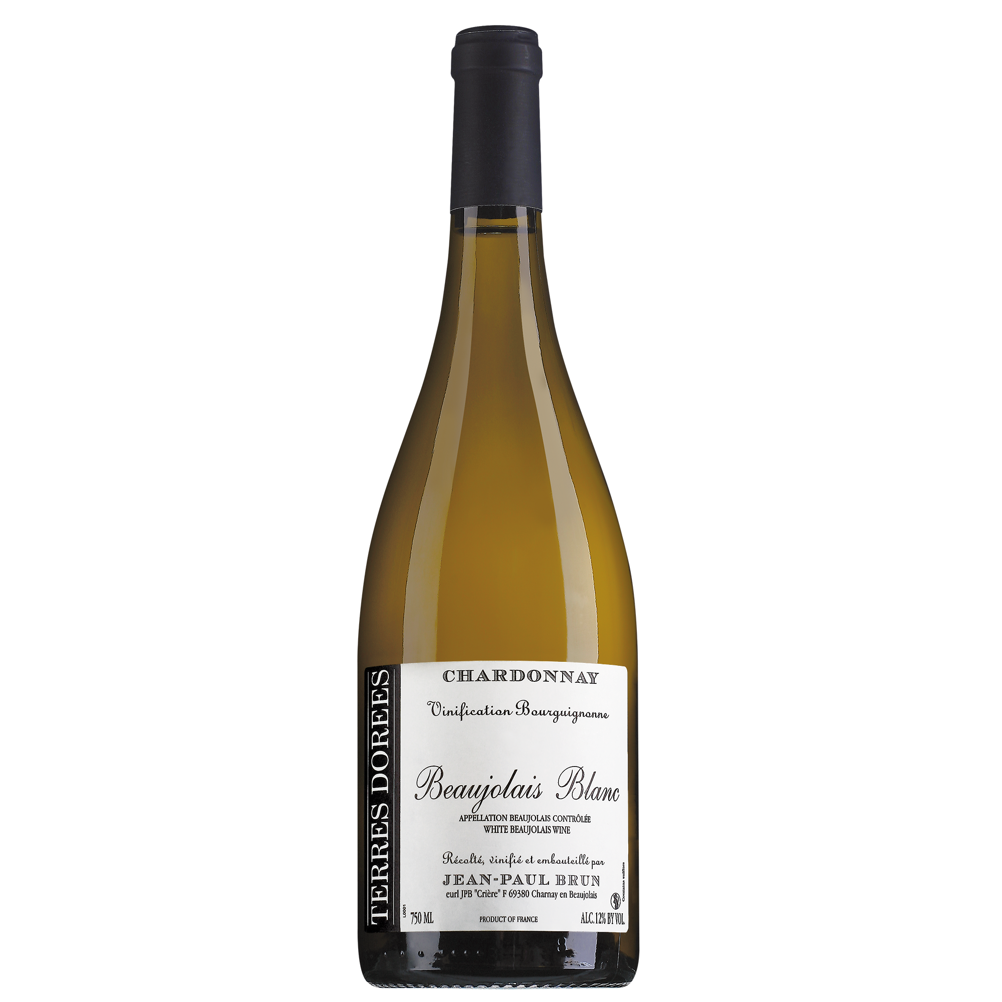 Jean-Paul Brun Terres Dorées Beaujolais Blanc Vinification Bourguignonne