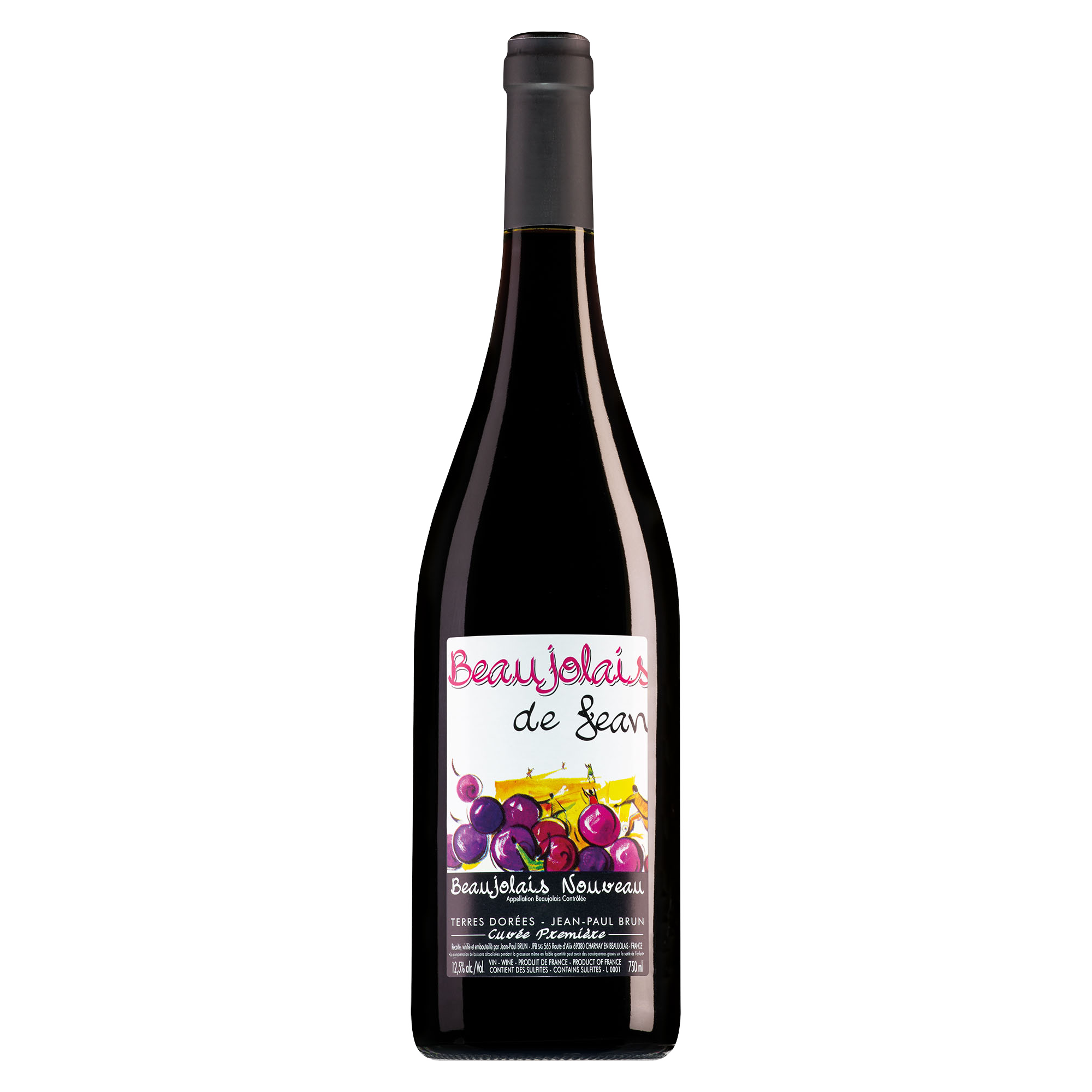 Jean-Paul Brun Terres Dorées Beaujolais Premiere Primeur