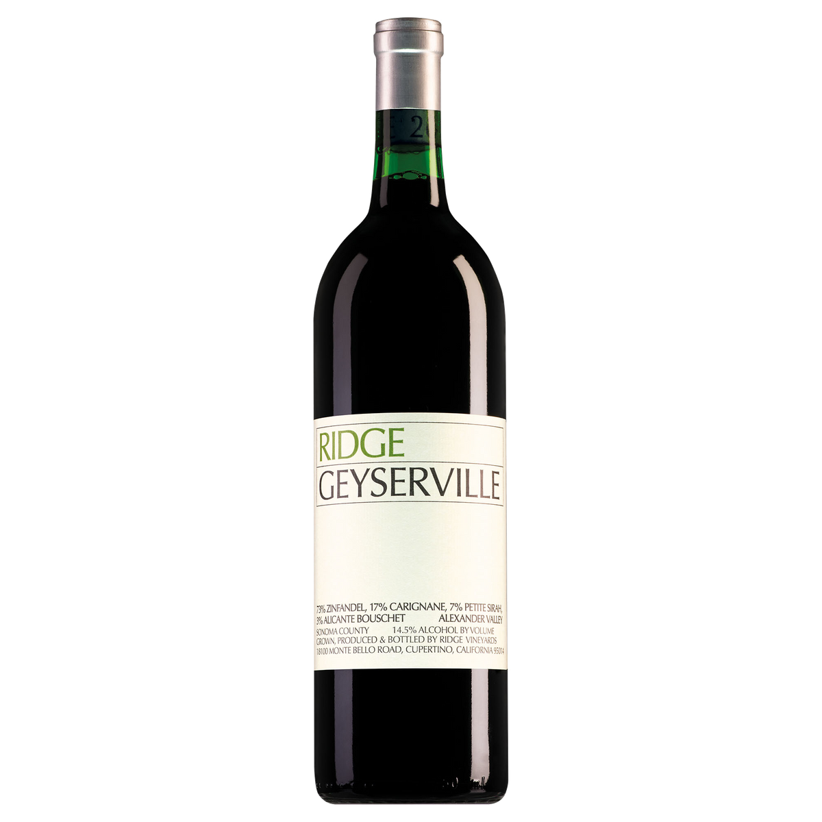 Ridge Alexander Valley Geyserville