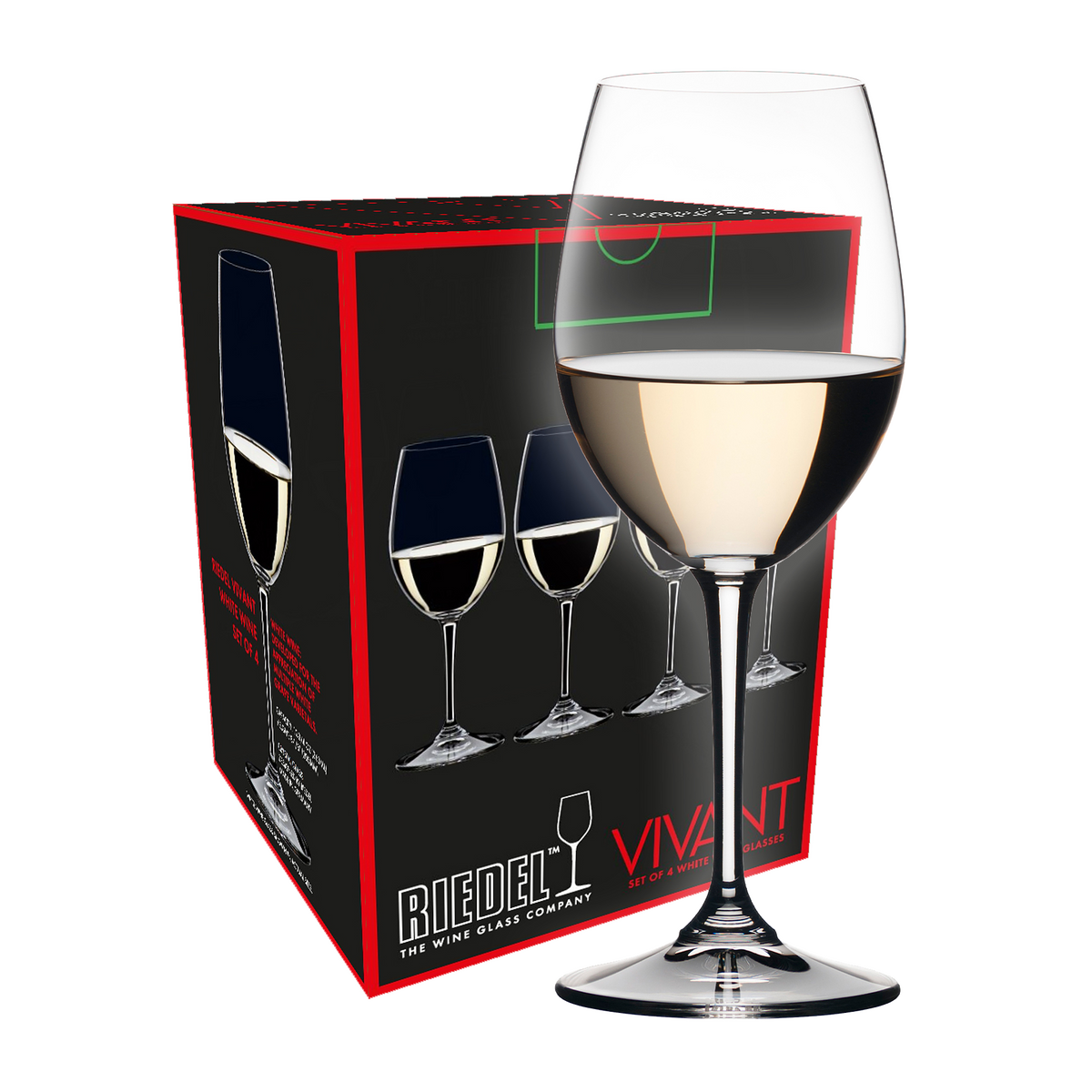 Riedel Vivant Tasting White wijnglas (set van 4 voor € 53,80)