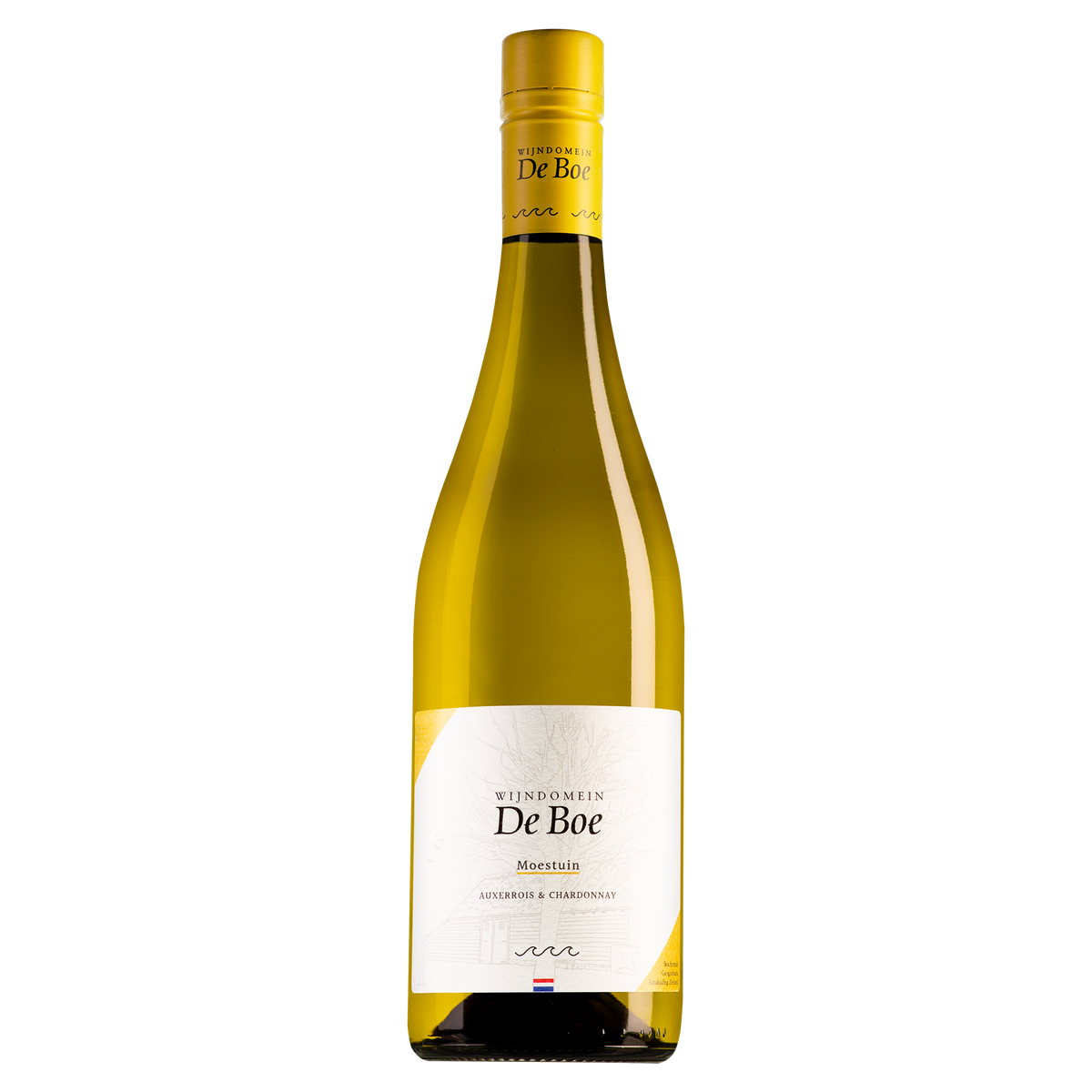 Wijndomein De Boe Zeeland Moestuin Auxerrois-Chardonnay