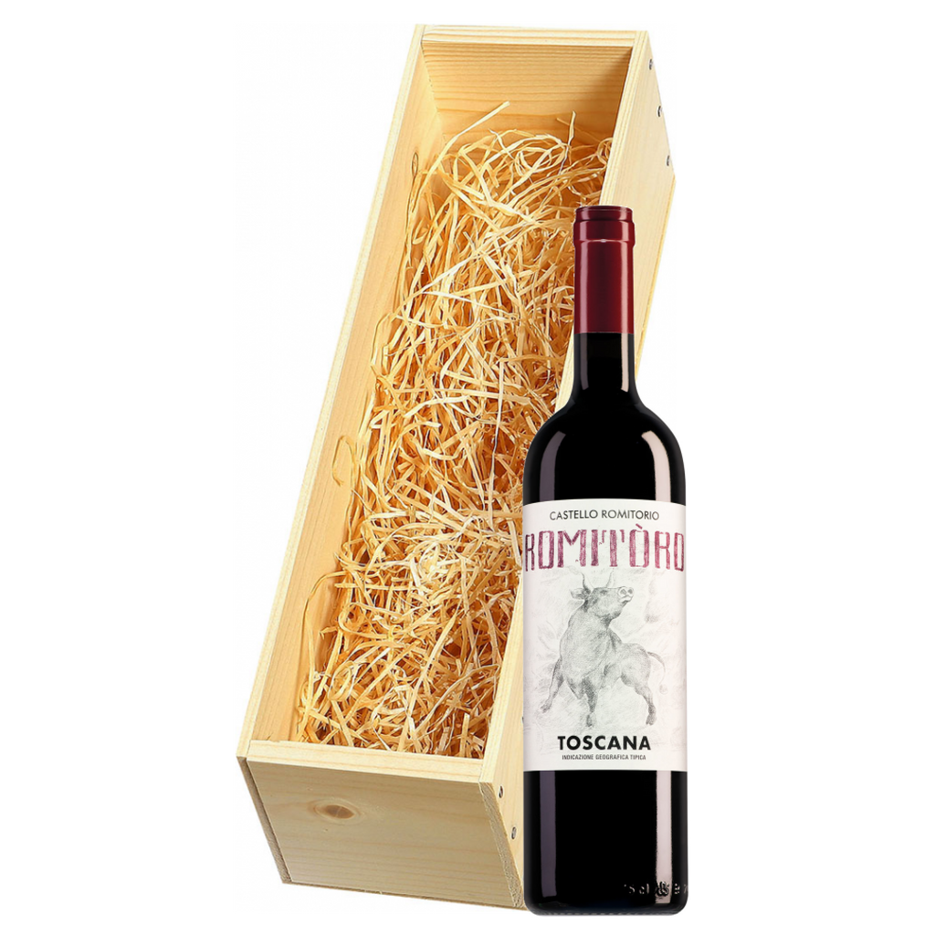 Wijnkist met Castello Romitorio Toscana RomiTòro met recept