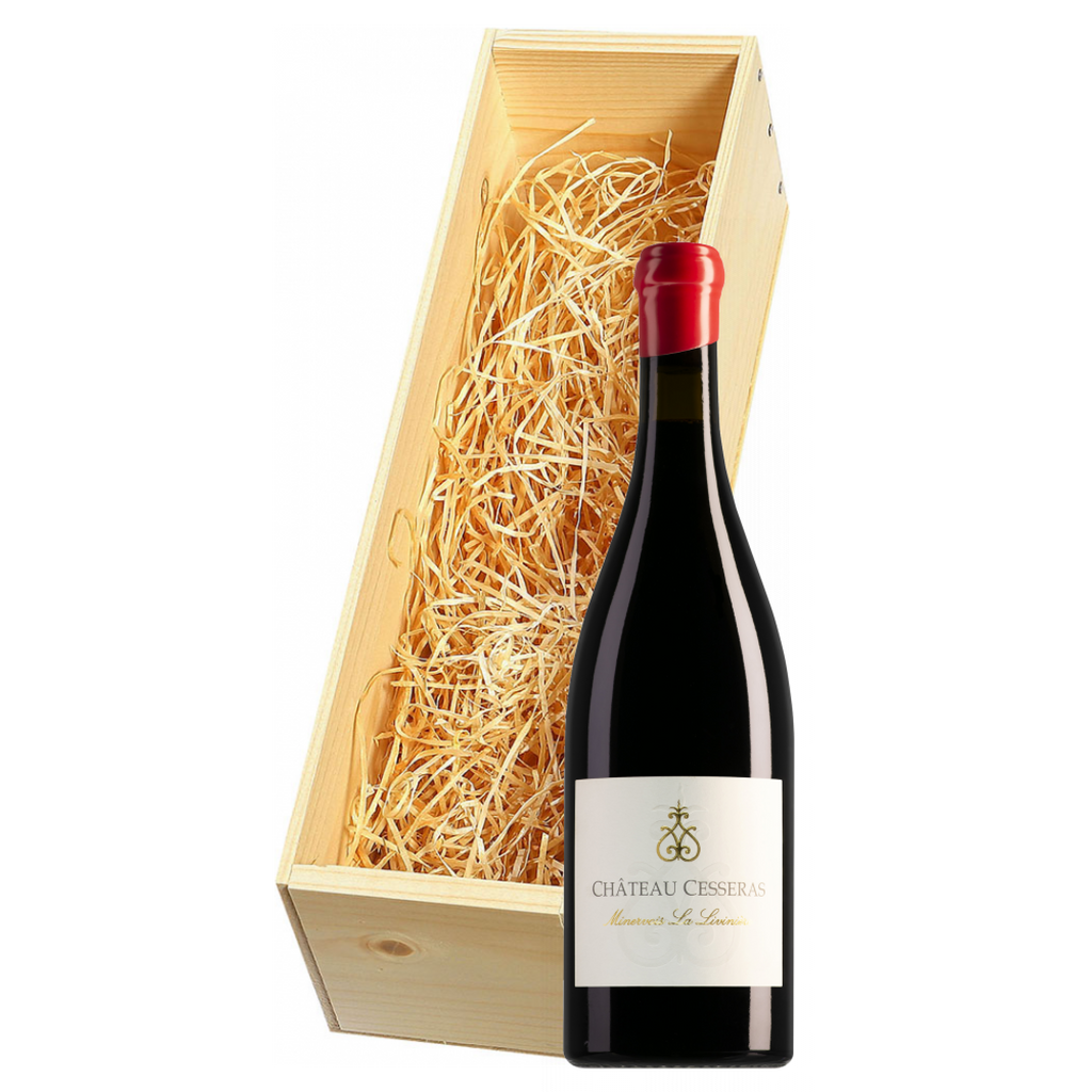 Wijnkist met Château Cesseras Minervois-La Livinière