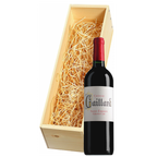 Wijnkist met Château Gaillard Saint-Émilion Grand Cru