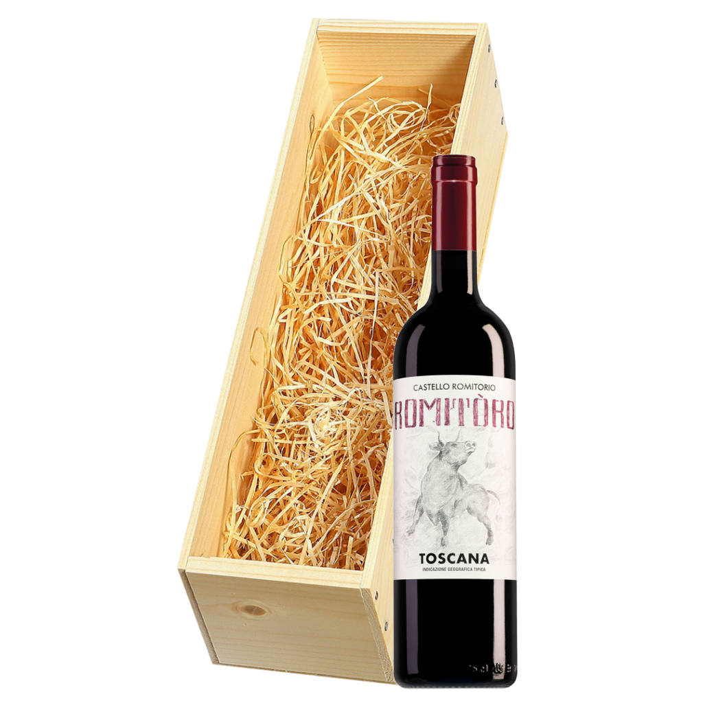 Wijnkist met Castello Romitorio Toscana RomiTòro met recept